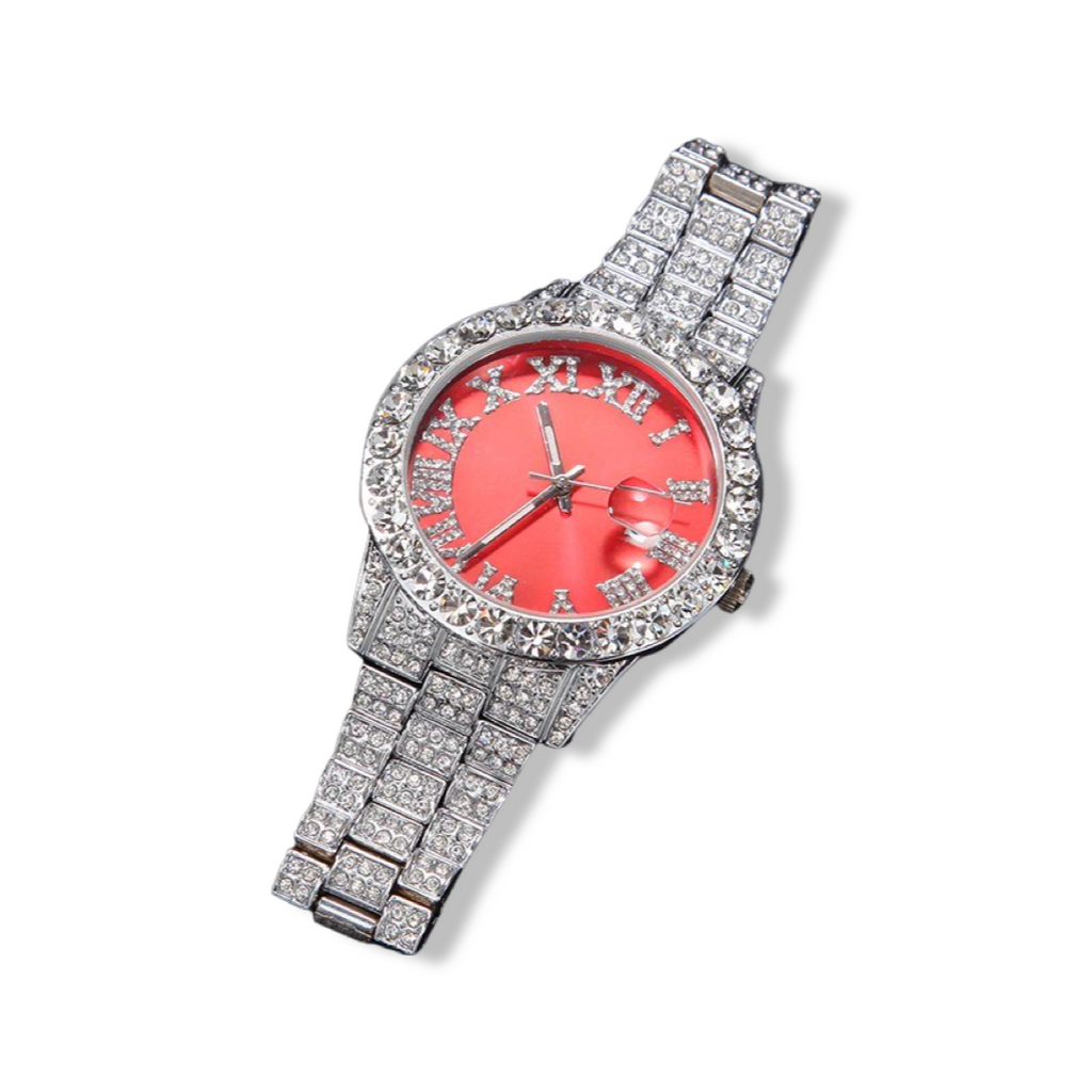 Red Classic Watch Milana B. Collection