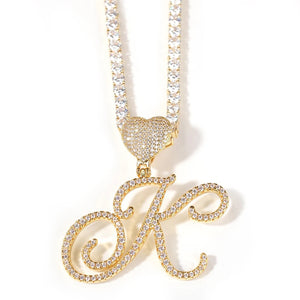 MBC Lovely Initial Necklace | Gold