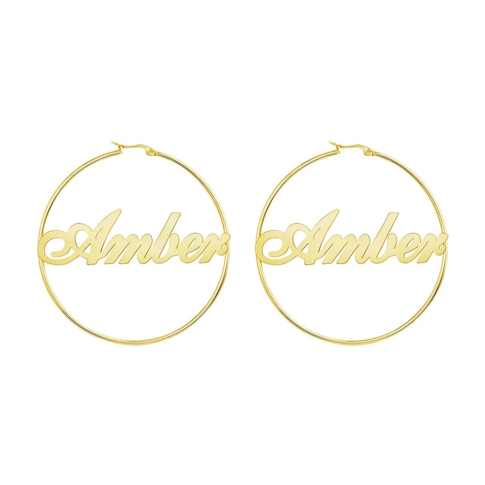 Nameplate Hoops II