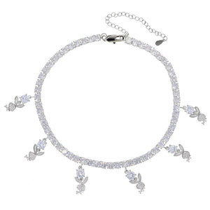 Icy Bunny Choker | Silver