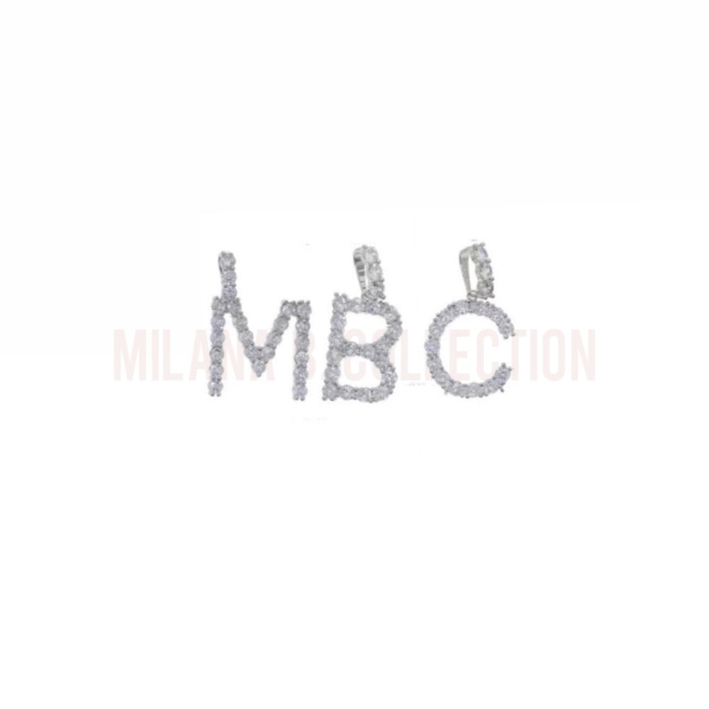 Initial Pendant | Silver
