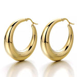 Gold Azaria Hoops