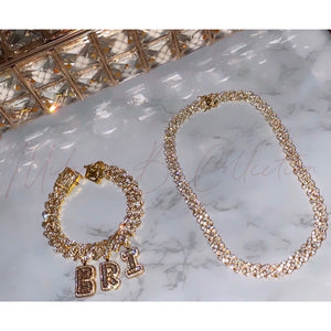 Keaira Cuban Bracelet | Gold