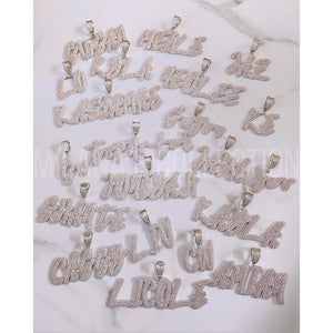 Icy Girl Nameplate Cuban Link