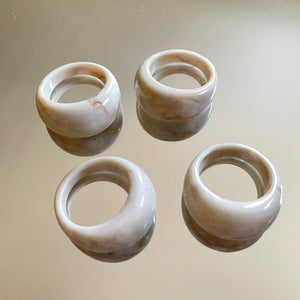 Vanilla Chai Acrylic Ring
