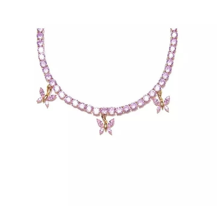 
            
                Load image into Gallery viewer, Barbie Mariposa Choker
            
        