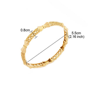 
            
                Load image into Gallery viewer, Royal Gold Ava Bangle
            
        
