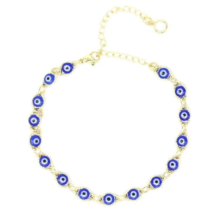 
            
                Load image into Gallery viewer, Evil Eye Anklet
            
        