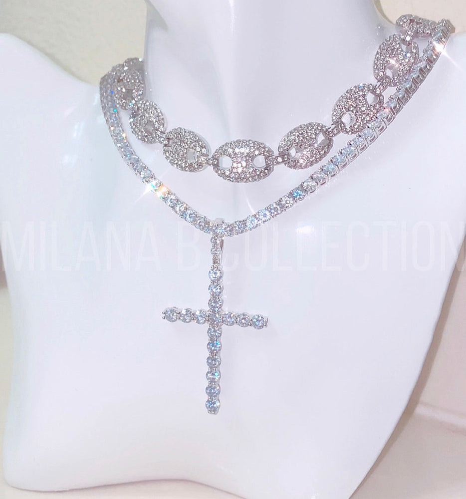 Large Cross Necklace