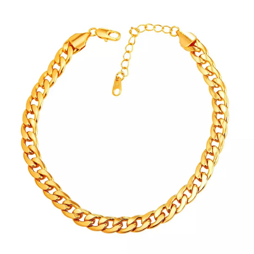 Regular Cuban Link Anklet