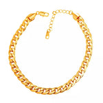 Regular Cuban Link Anklet