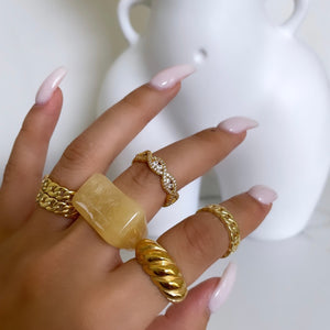 Gold Braided Ring