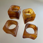 Jumbo Butterscotch Ring