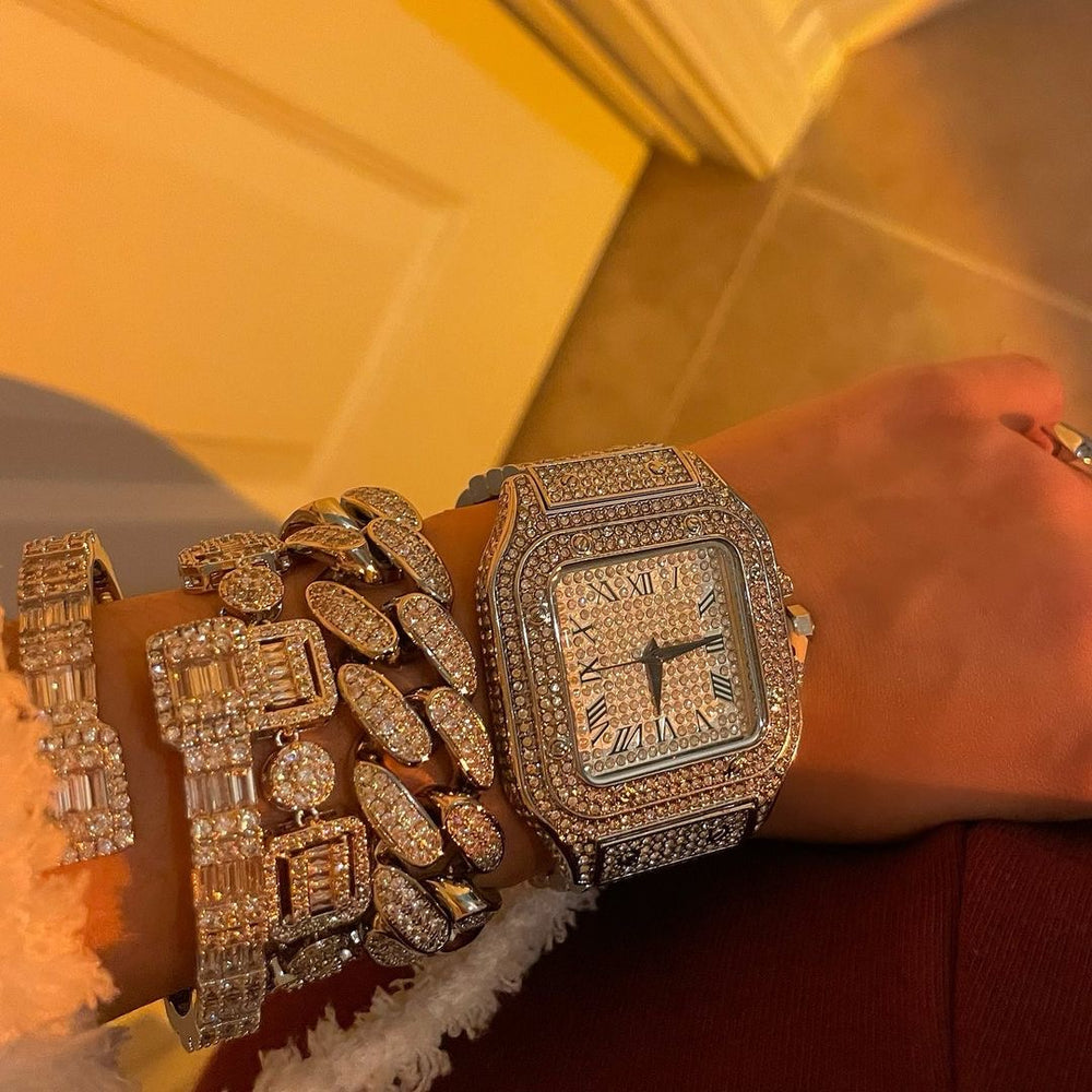 Diamond Square Watch