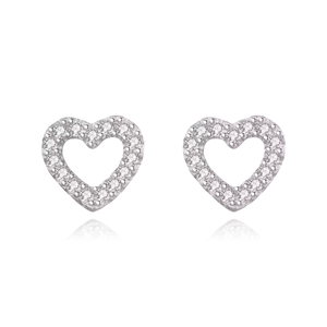 Icy Heart Stud