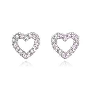 Icy Heart Stud