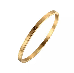 Mini Roman Numeral Bangle