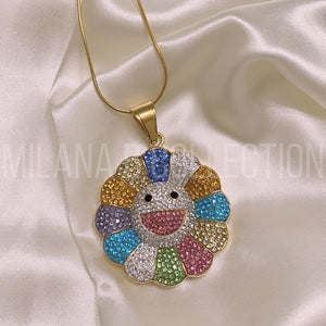 
            
                Load image into Gallery viewer, Murakami Flower Necklace
            
        
