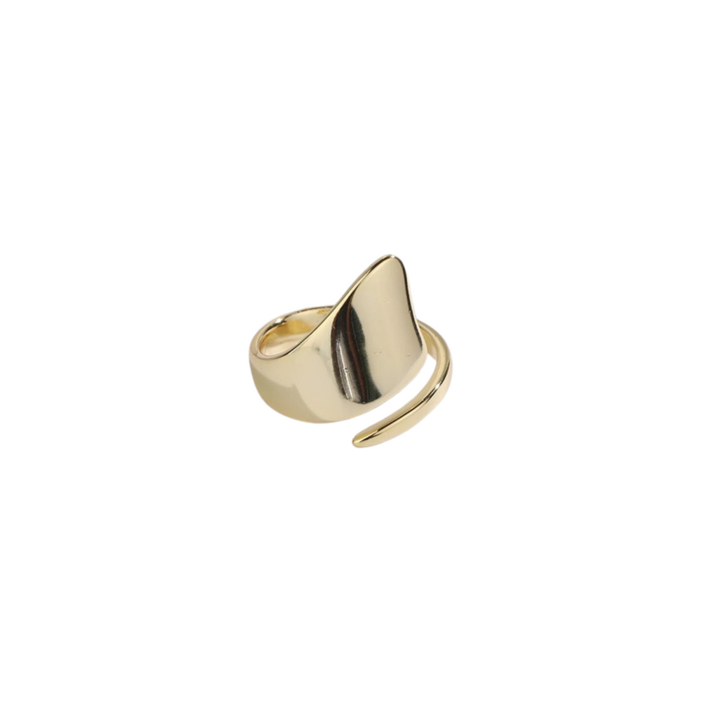 Chrome Staple Ring