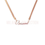 Custom Herringbone Necklace