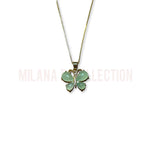 Jumbo Butterfly Jade Necklace