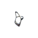 Abstract Chrome Ring