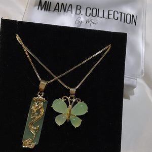 Dragon Jade Pendant Necklace