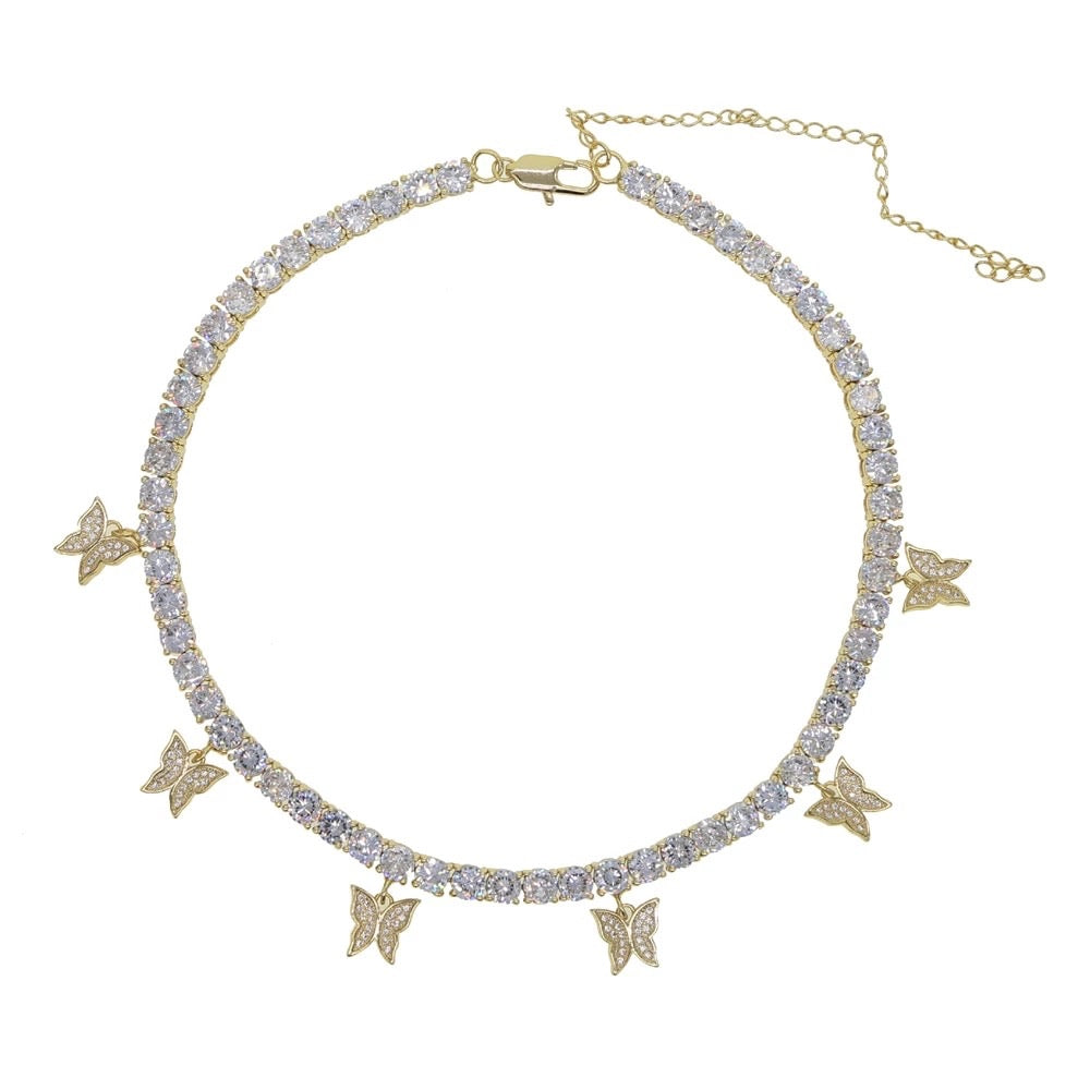Icy avenue megan butterfly choker Clearance