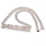 Keaira Nameplate Cuban Link | Silver