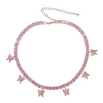 Barbie Butterfly Choker | Rose Gold